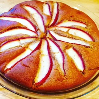 Cinnamon Pear Cake