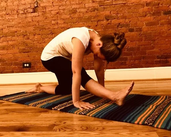 Half Monkey Pose