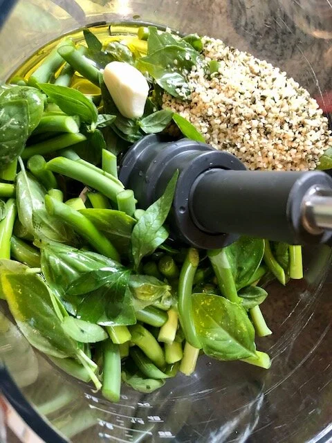 Garlic Scape Pesto