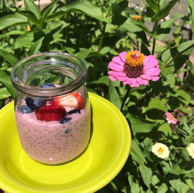 Strawberry Chia Pudding 