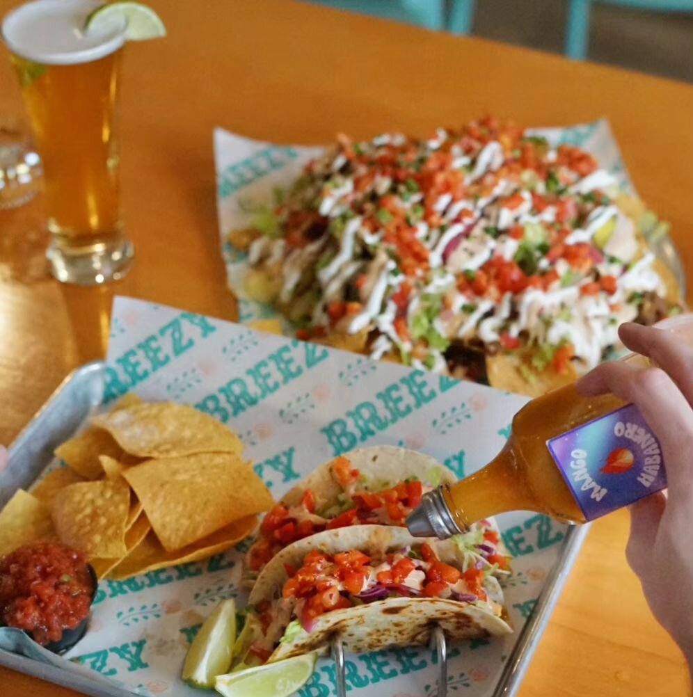 Dont mind us....just enjoying $2 off these tacos, $2 off nachos and a $4 Pacifico lager. Want in?!?!?

Join us Tuesday ~ Friday from 5-7pm for Happy Hour and grab a deal.