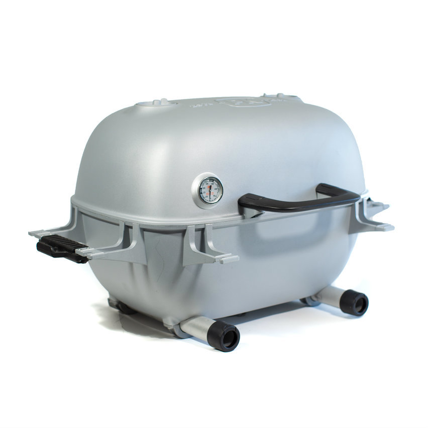 Pk Grills 54 in. PK360 Charcoal Grill and Smoker Silver