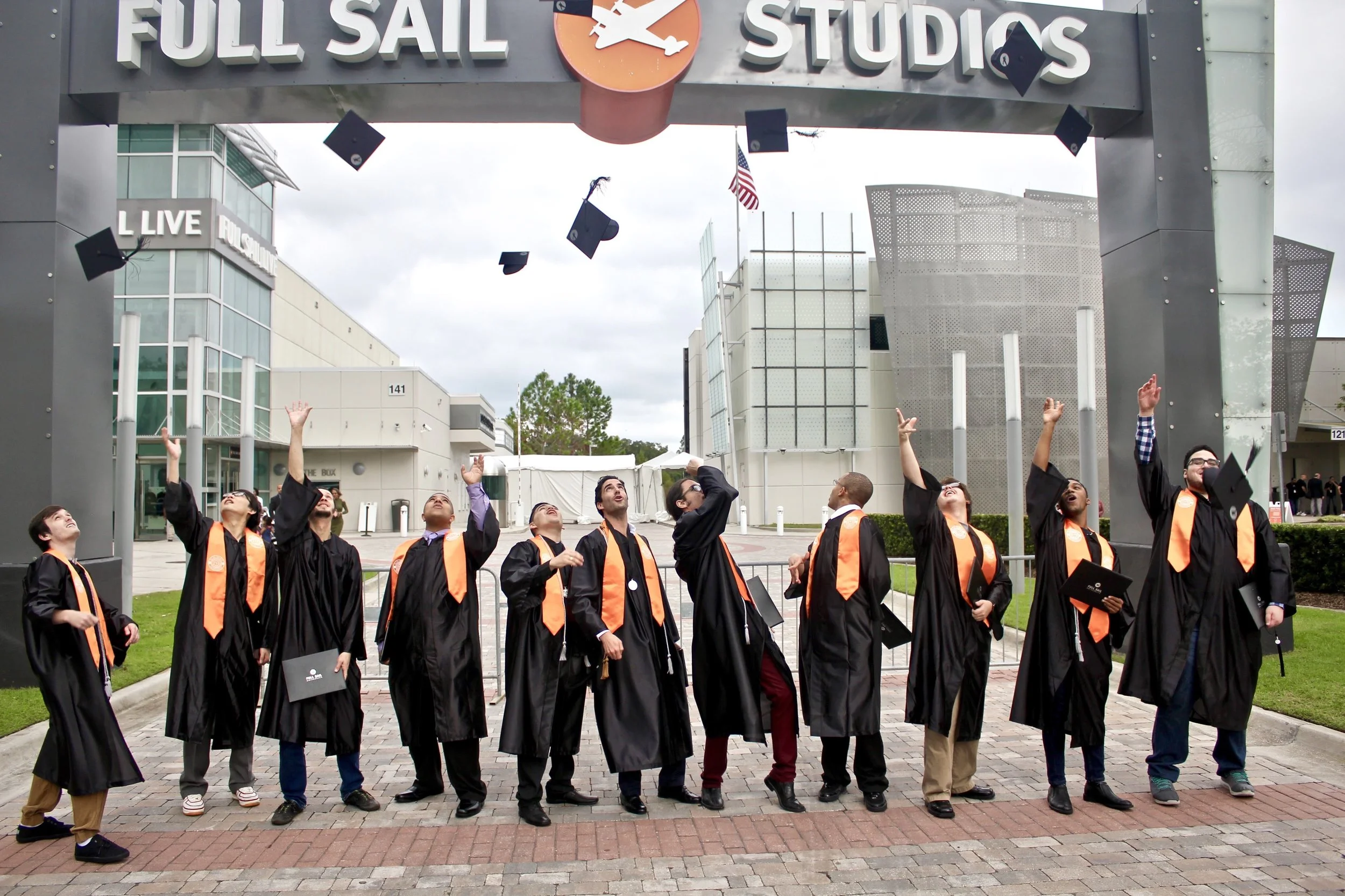 A group photo from Graduation Day