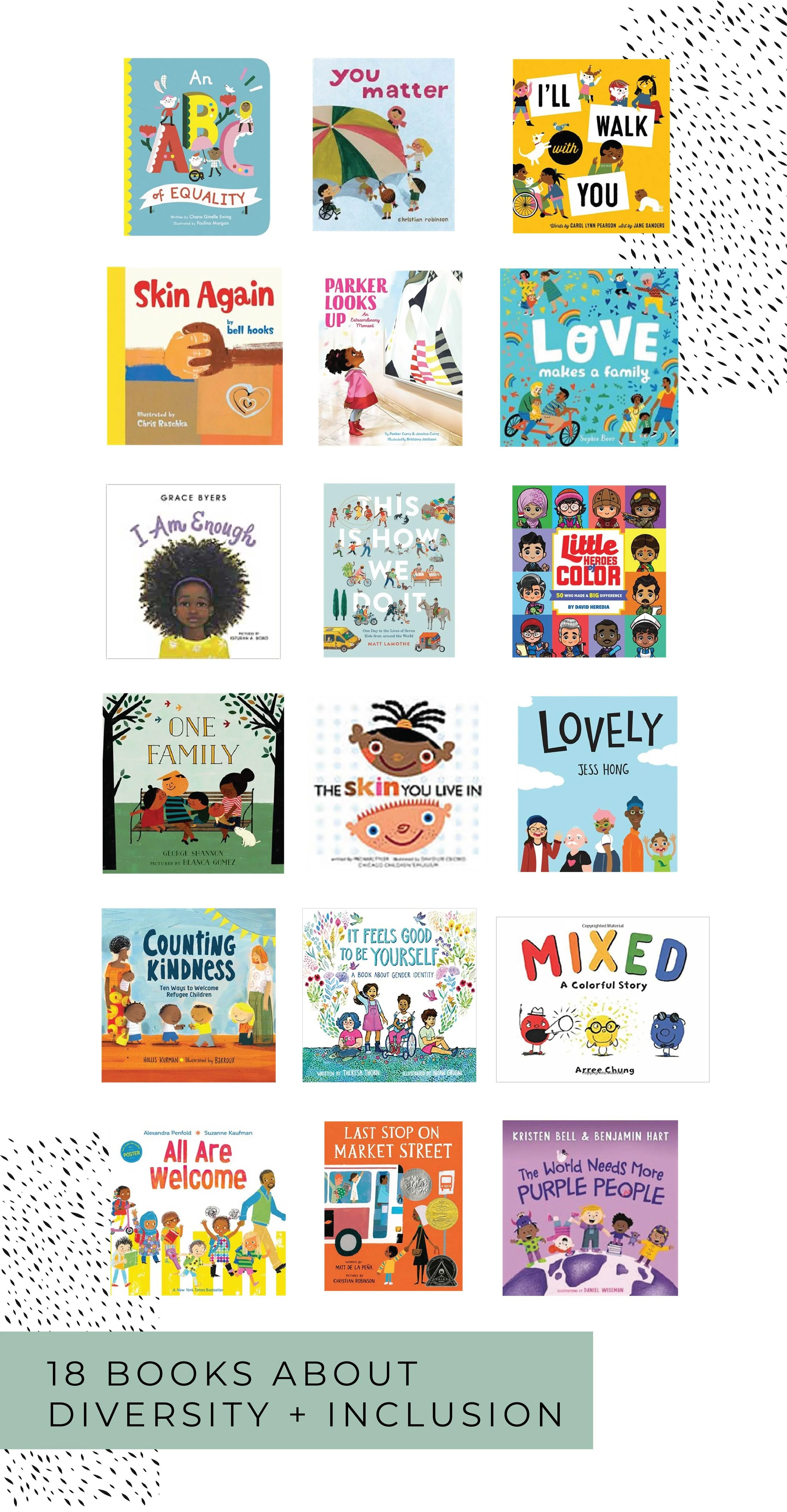 18 Books About Diversity and Inclusion — the mom lists