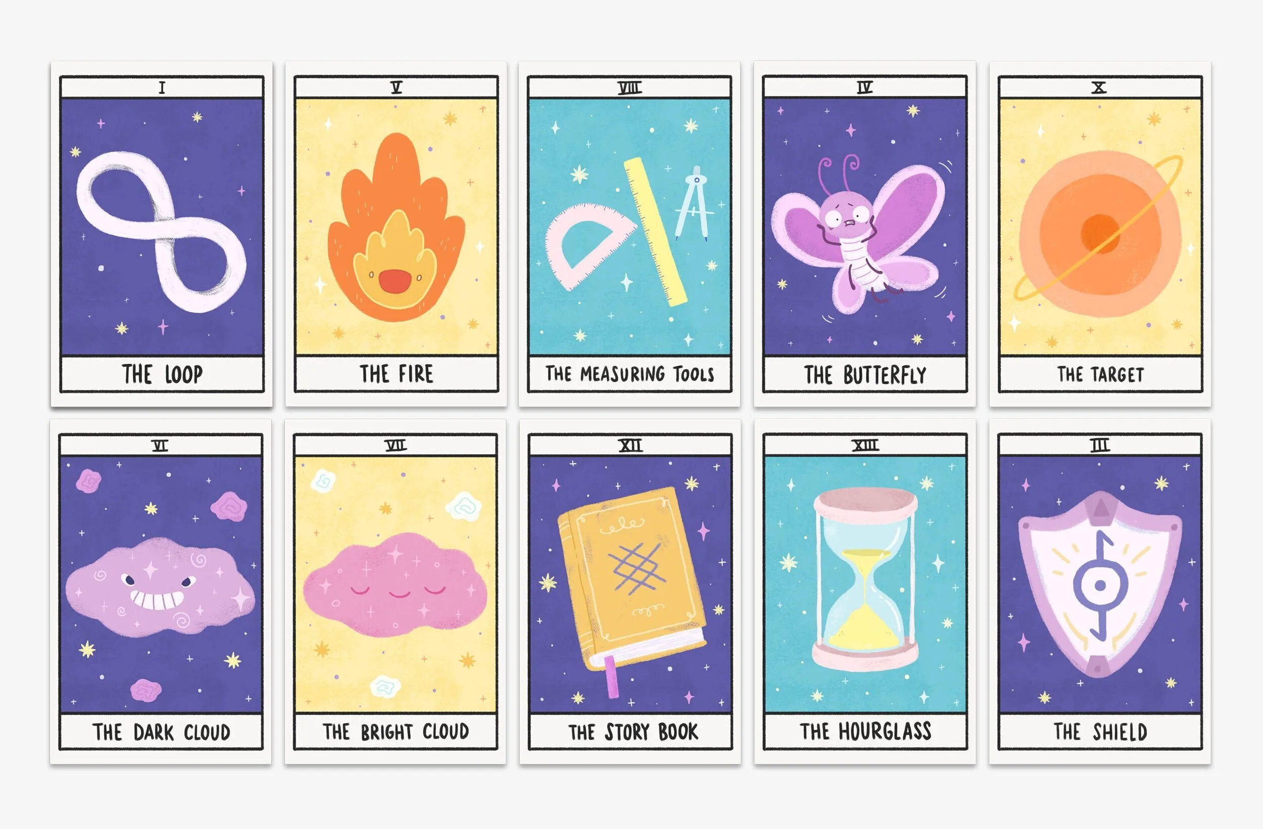 How I used lockdown to draw my emotions, reactions and personality traits  as symbols and characters — Camille Medina