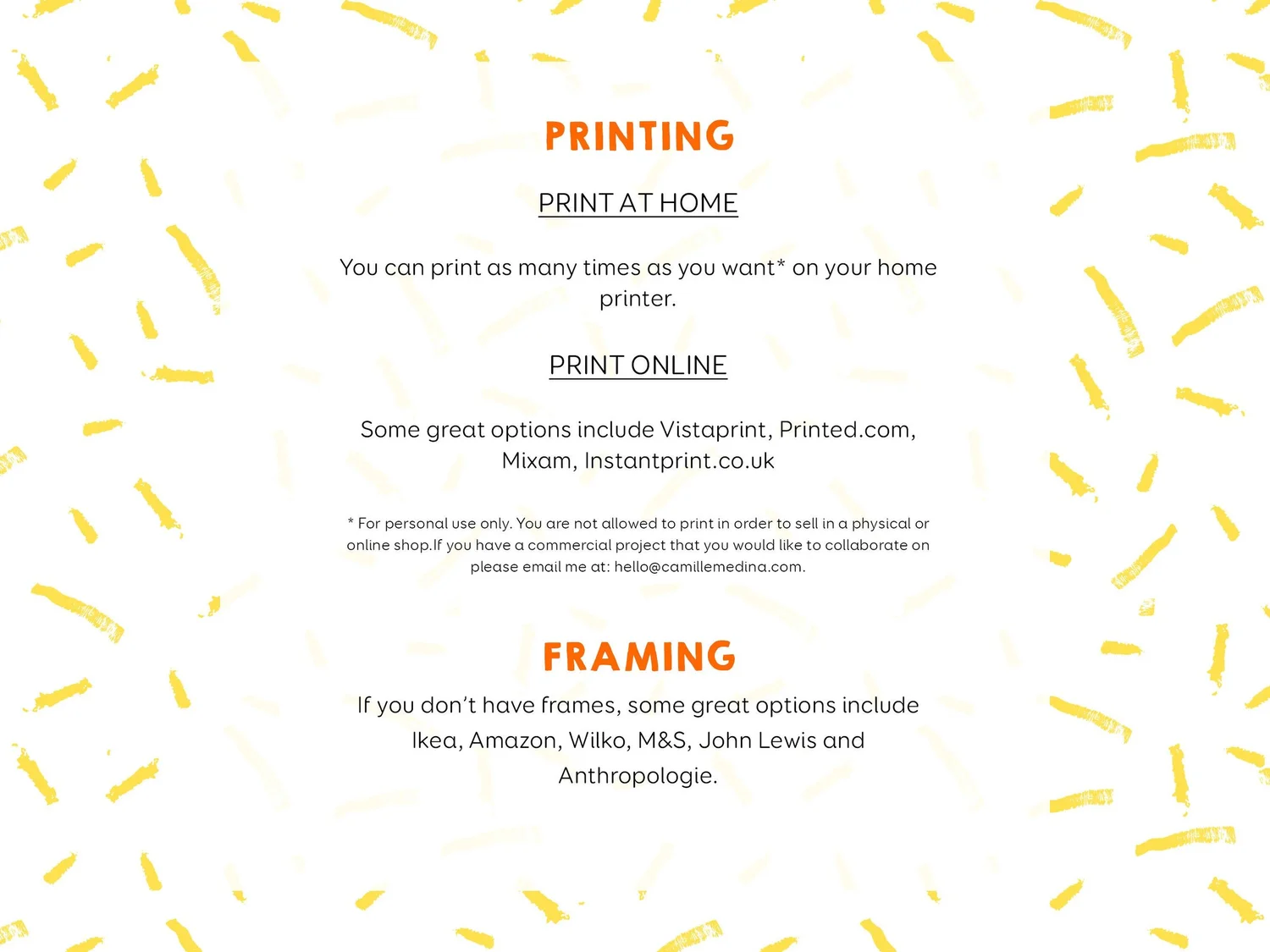 Minimalist Cat Print Bundle (Digital Download) — Camille Medina