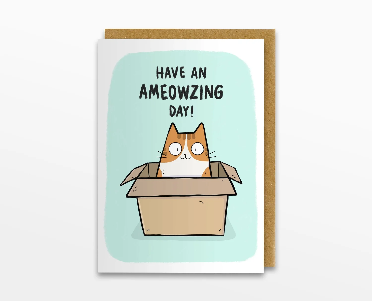 Have An Ameowzing Day Cat Card — Camille Medina