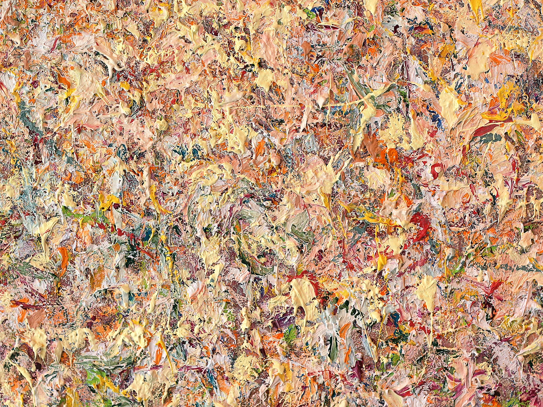 Grandmothers Garden Diptych (left detail)