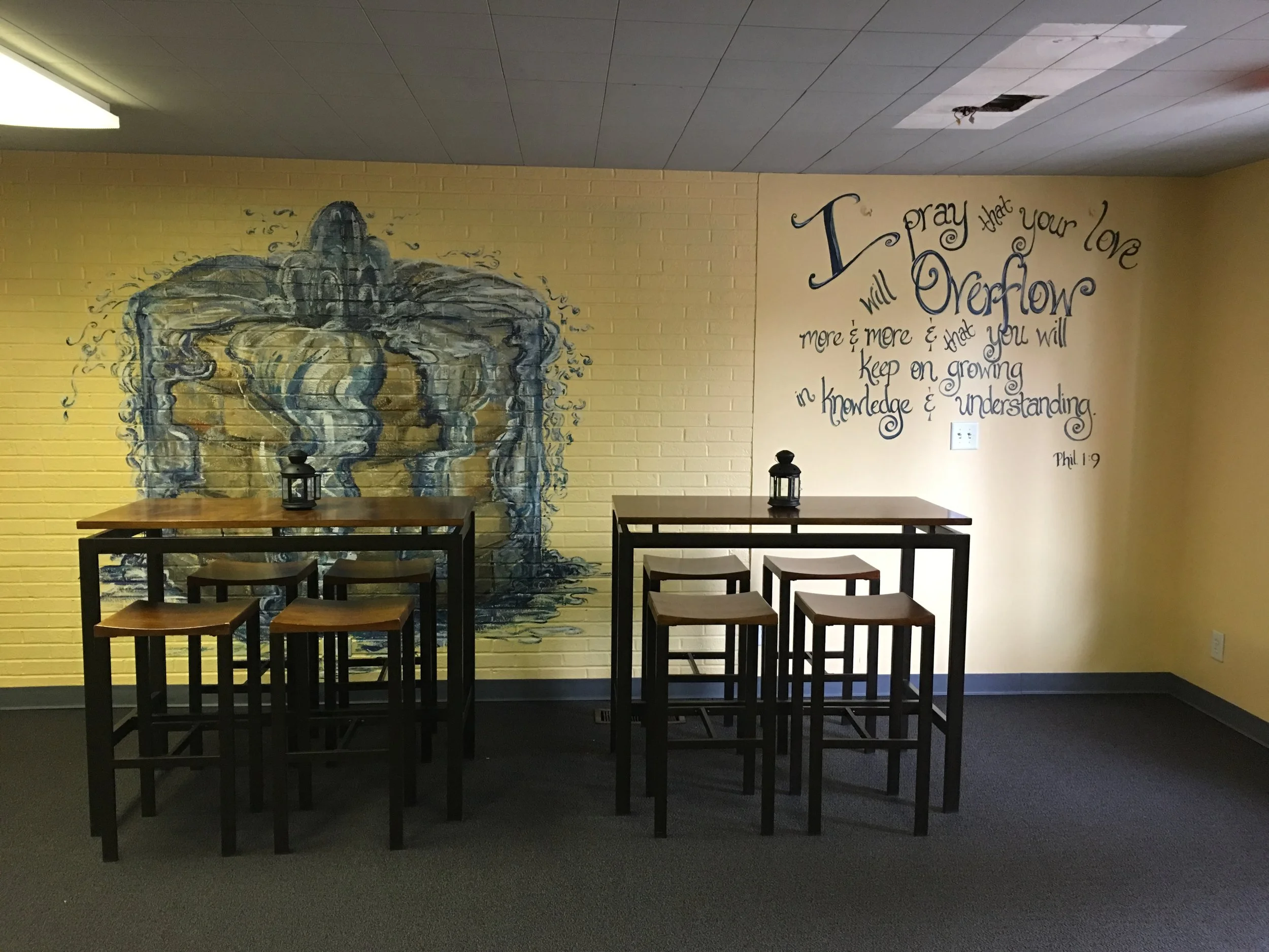 Smyrna First Baptist, Youth Area "The Well"