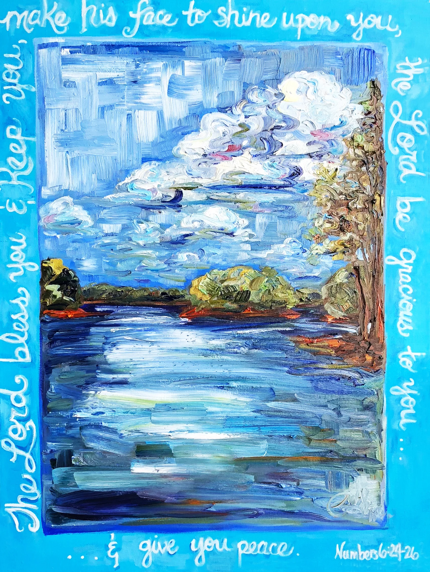 Peace, 40" x 30", oil on canvas