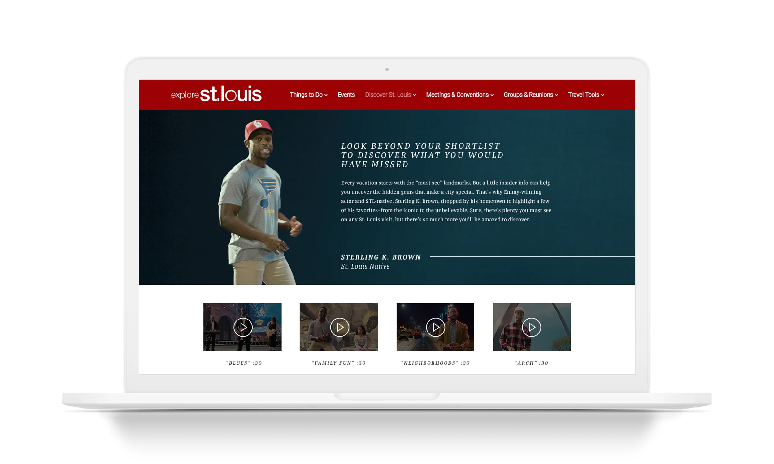 Campaign Page on ExploreStLouis.com