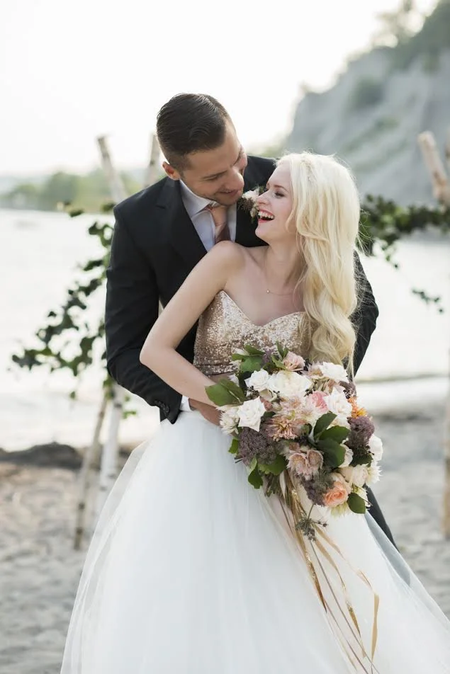 As seen on Style Me Pretty.com All photos by Whitney Heard, all makeup by Maya Goldenberg. See more from this beautiful bridal shoot at the Scarborough Bluffs in my portfolio !