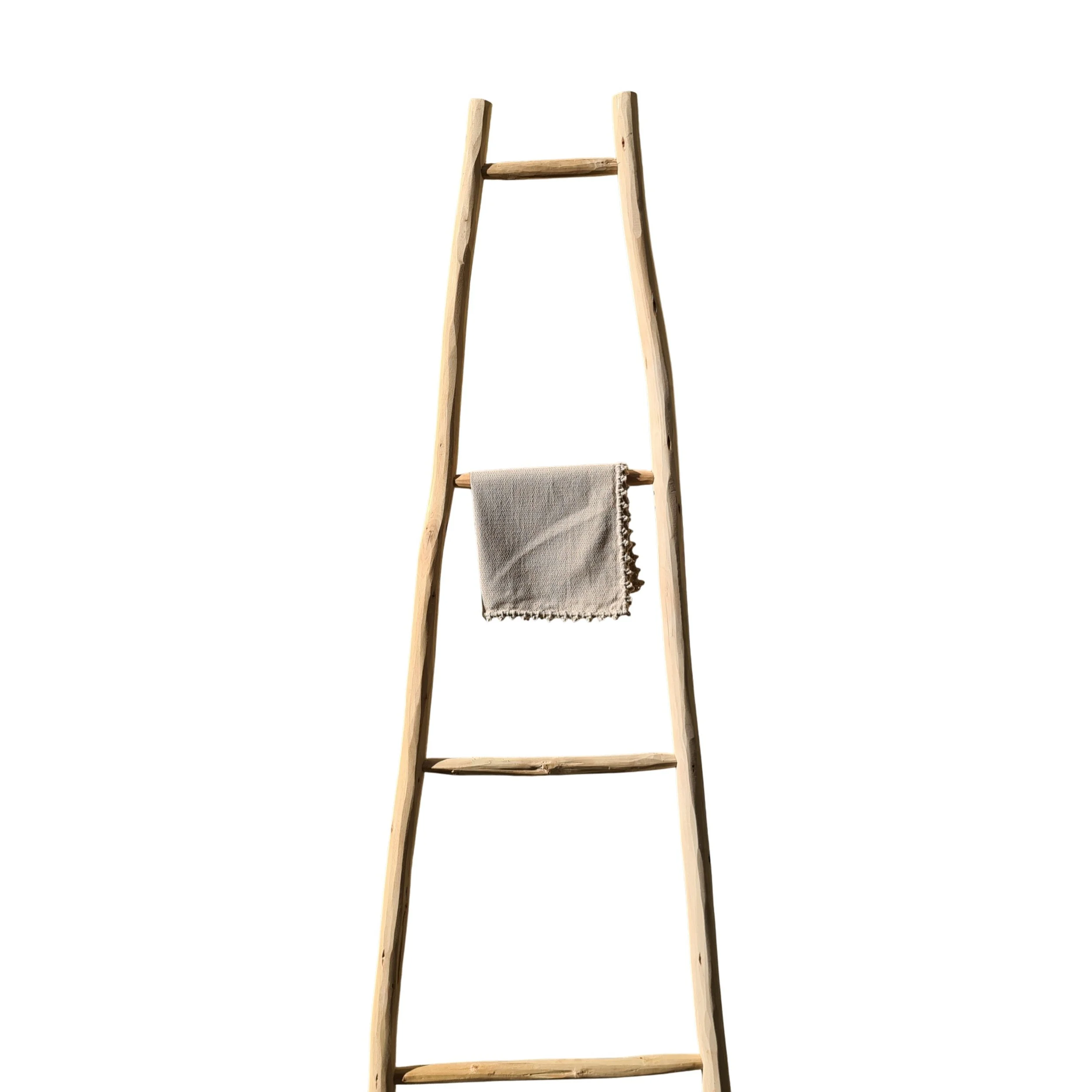 Set de 2 serviettes de table en coton blanc écru