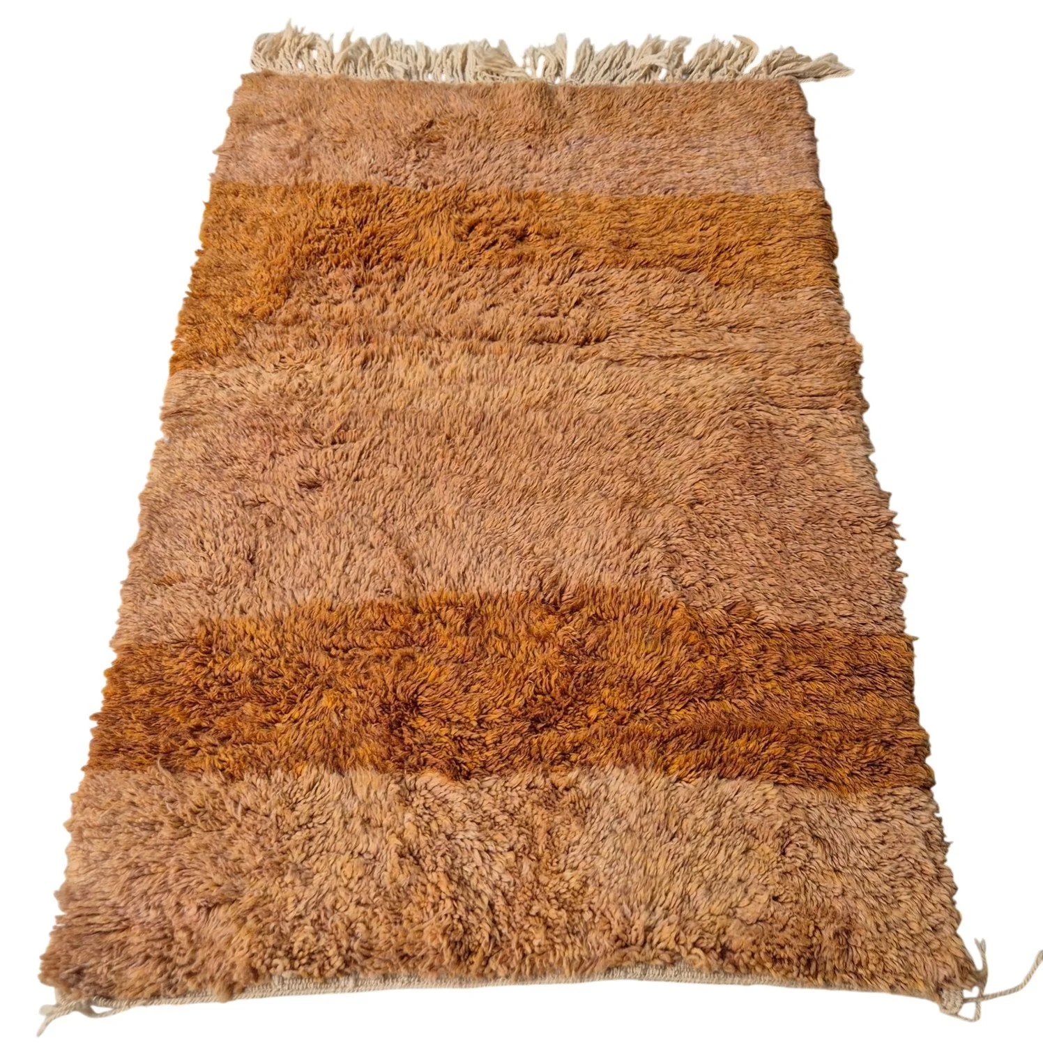 Tapis berbère rose orangé, orange 105x150