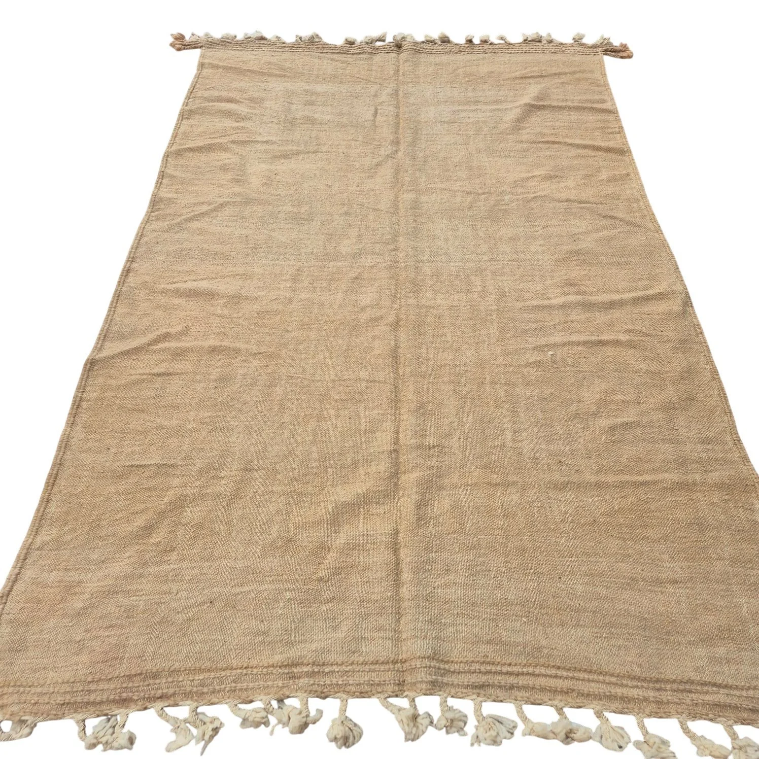 Tapis berbère kilim beige 195x300