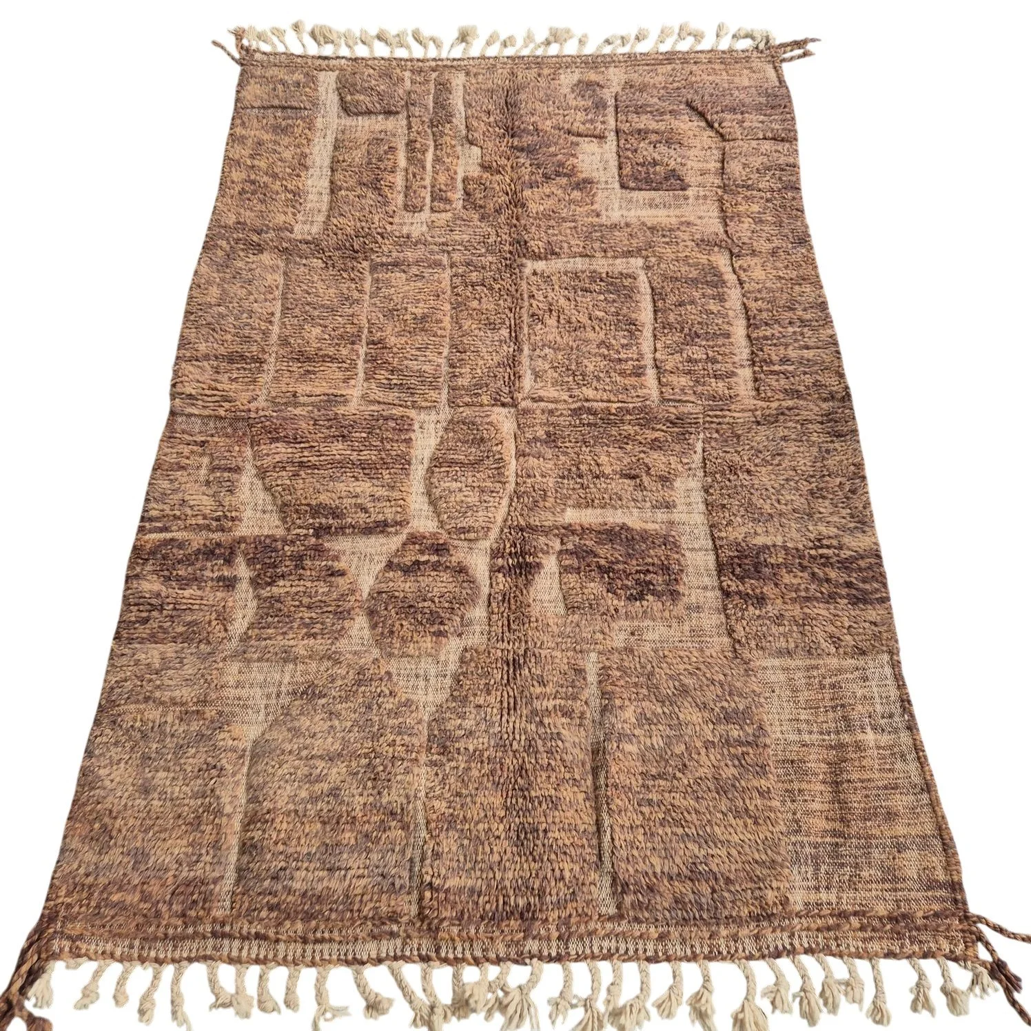 Tapis berbère marron 160x245