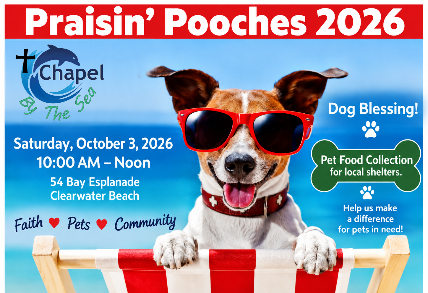 Praisin' Pooches Dog Blessing