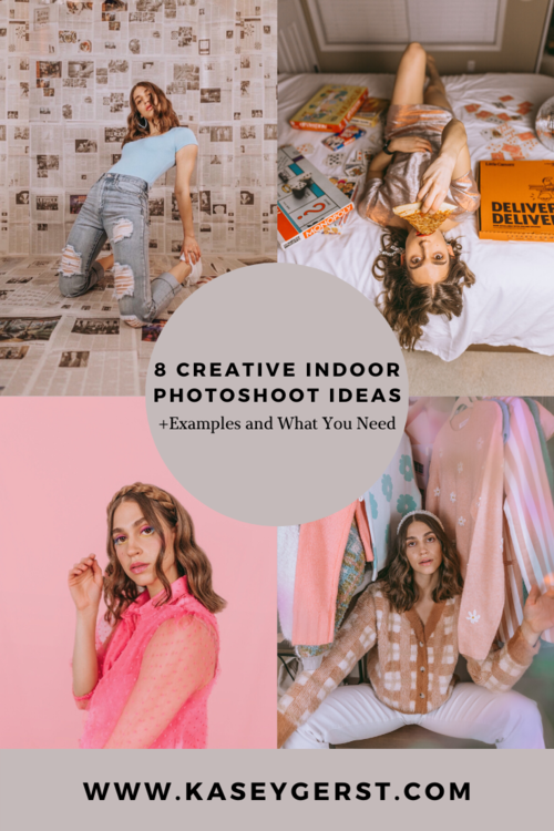 8 Creative Indoor Photoshoot Ideas Kasey Jo Gerst