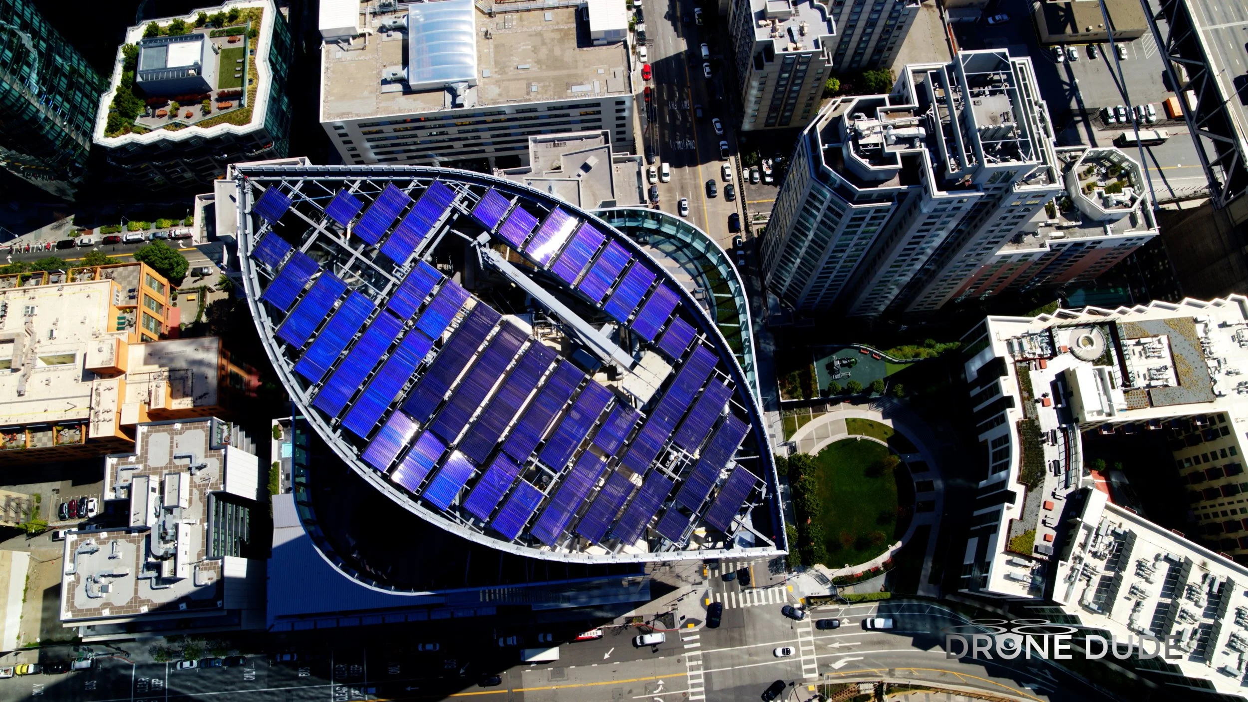 San Francisco drone live broadcast