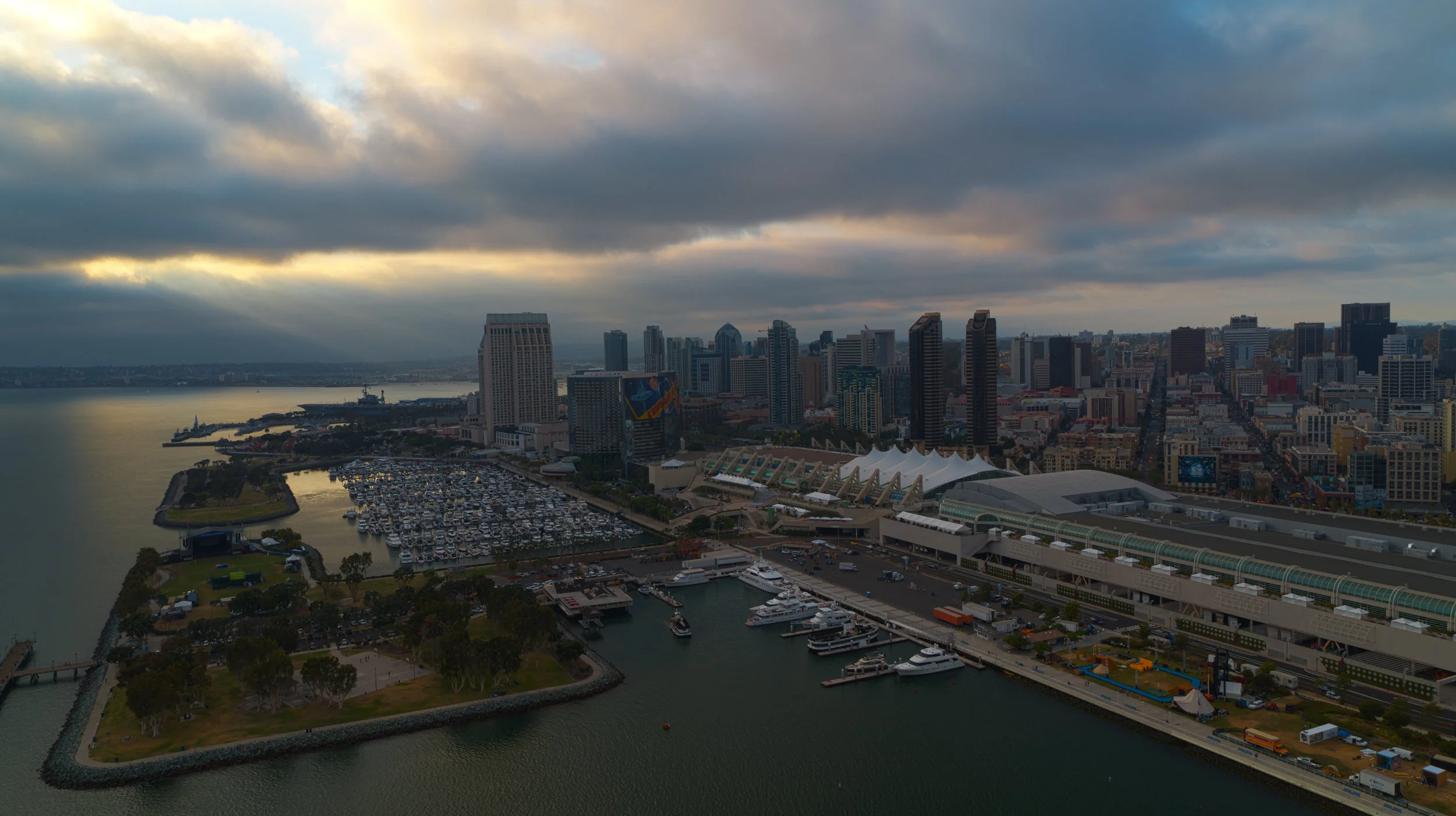 San Diego drone video