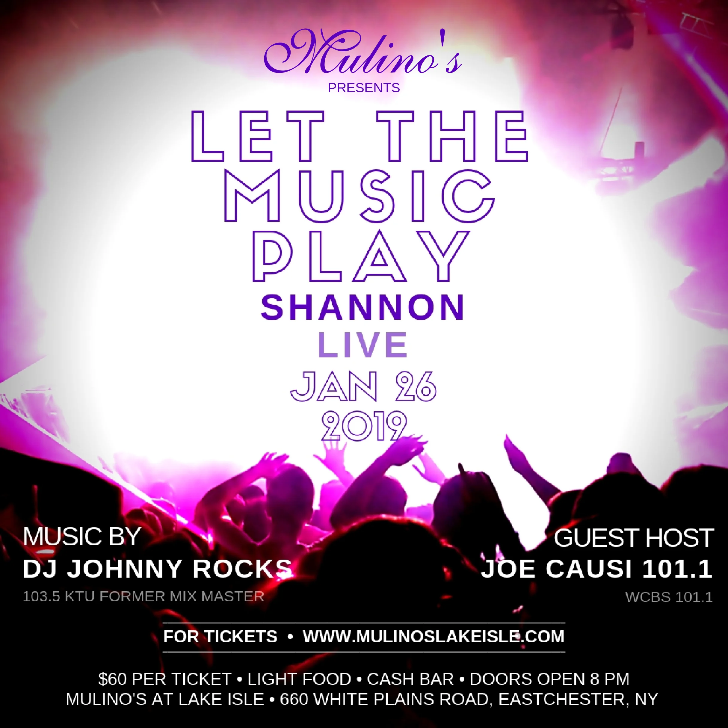 Mulino's Night of Classic Dance