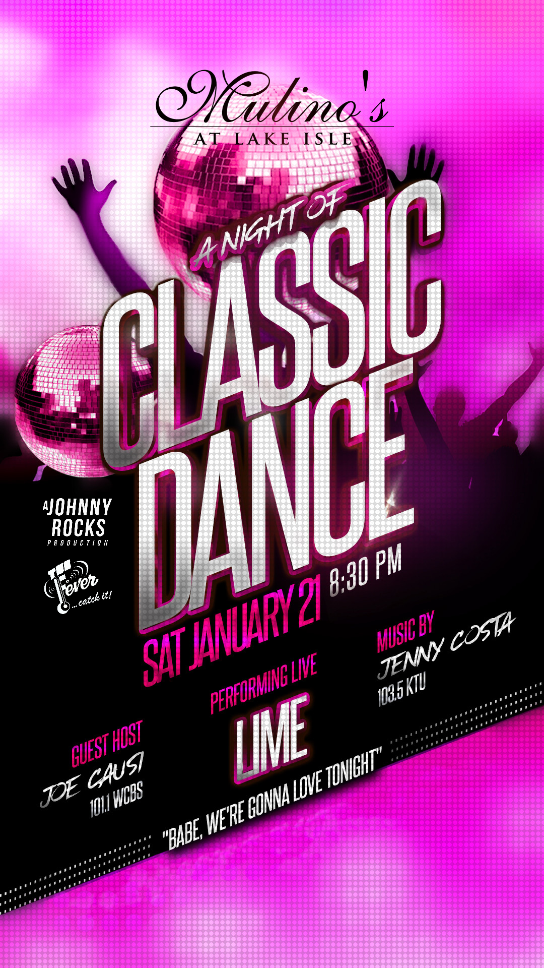 Mulino's, A NIGHT OF CLASSIC DANCE 🪩💃🕺