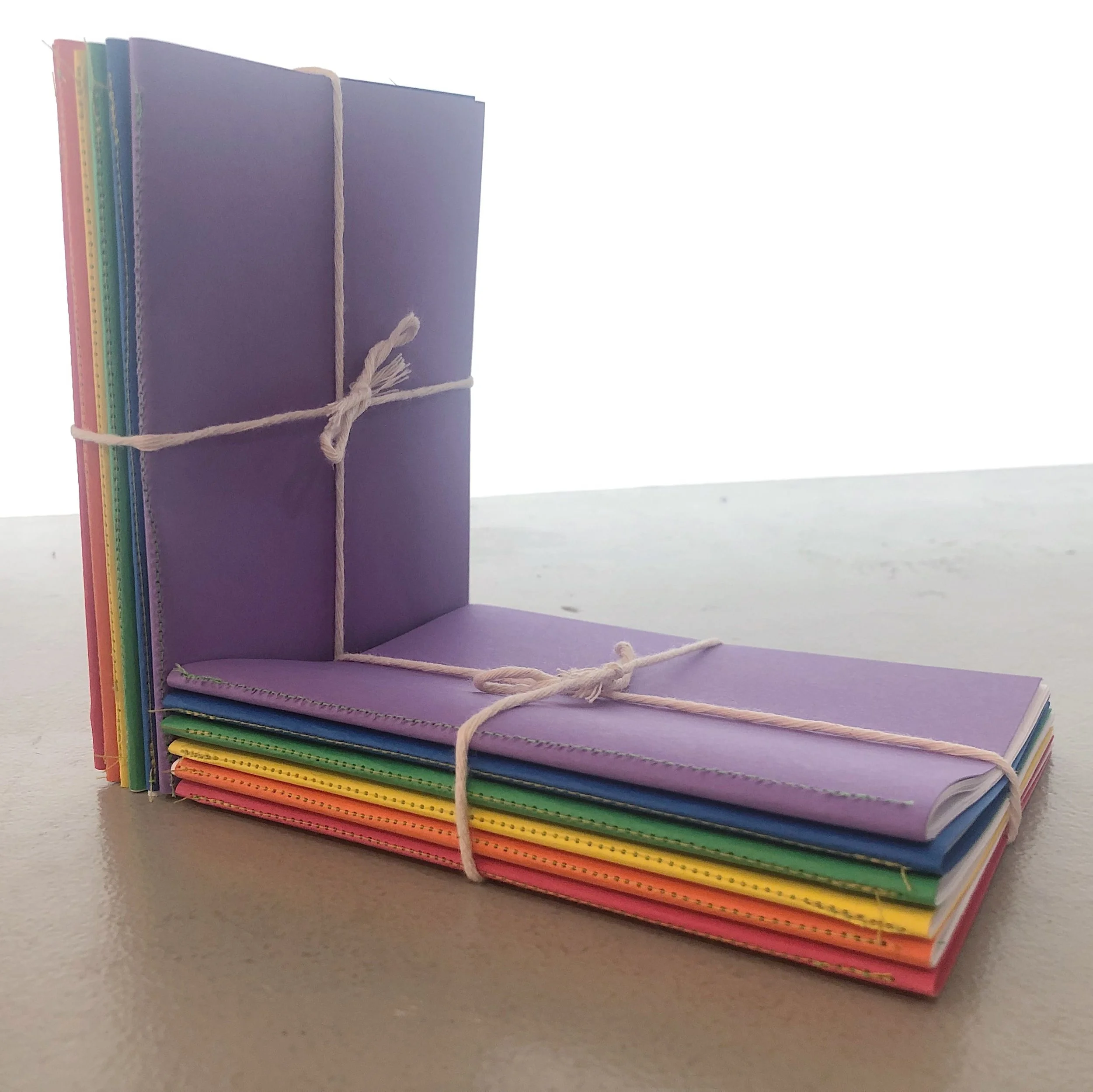 Rainbow Notebooks (Set of 6)