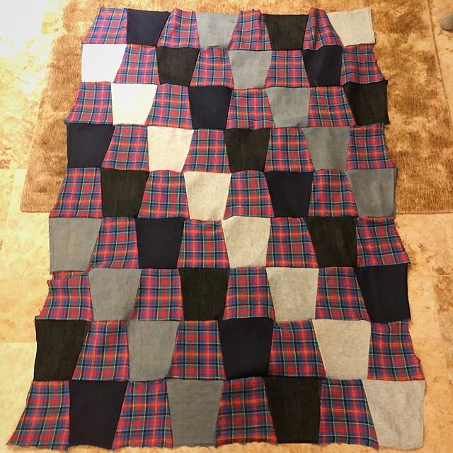 Attempting to make my first quilt