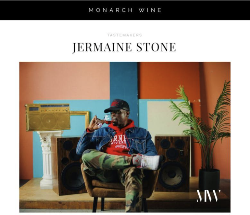 Monarch Wine Tastemakers: Jermaine Stone