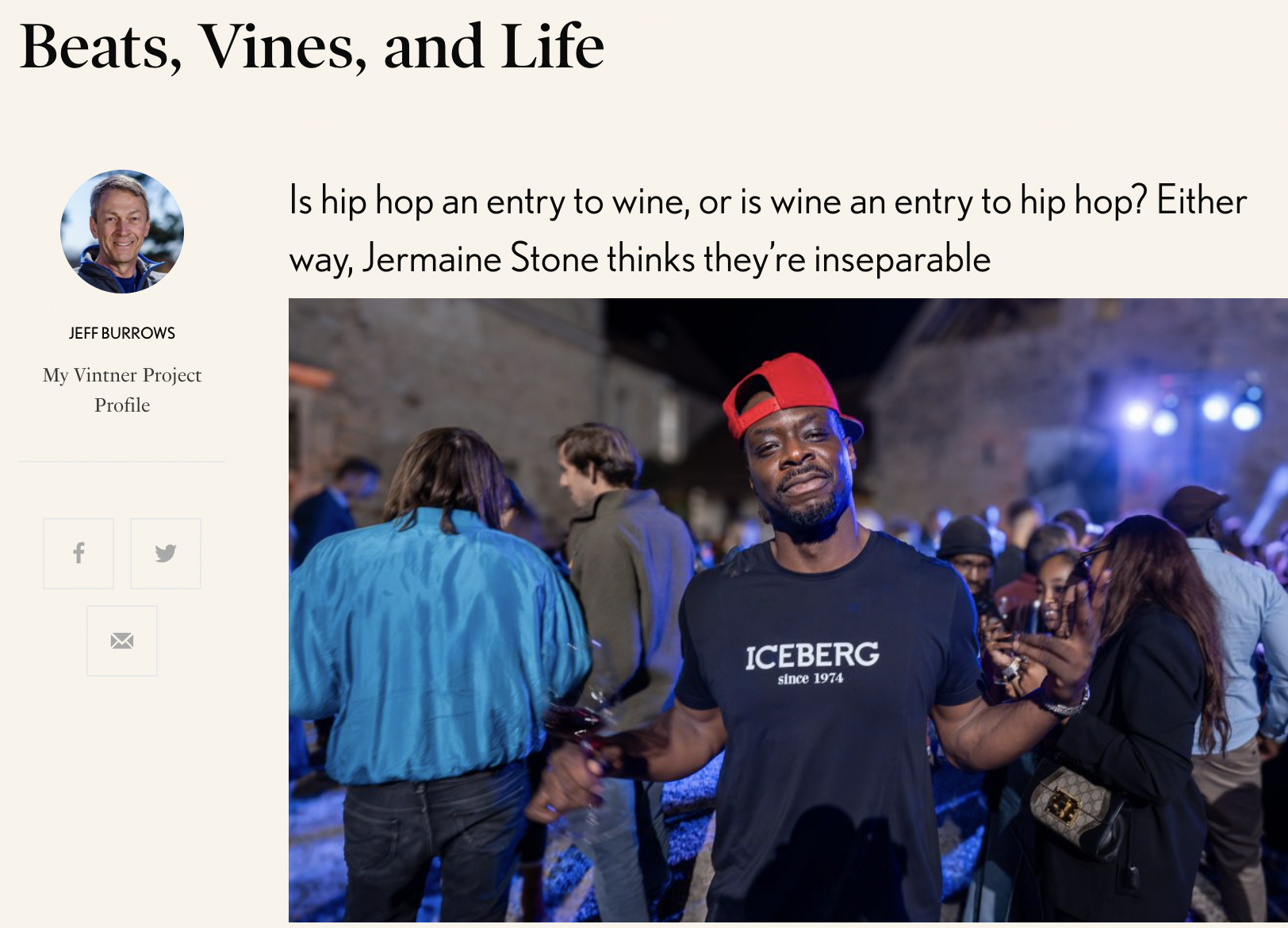 Beats, Vines and Life by Jeff Burrows