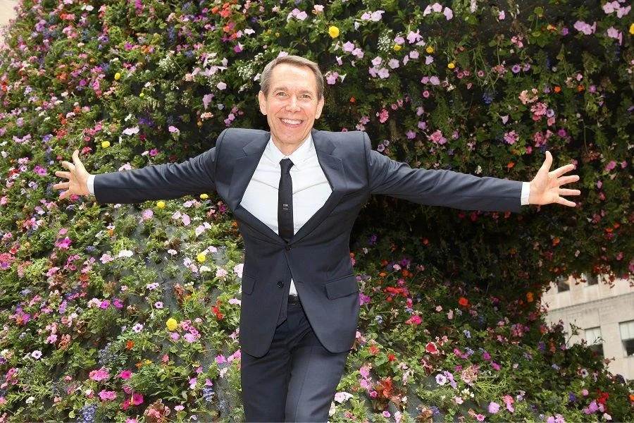 Jeff Koons. Photo: Courtesy Patrick McMullan .
