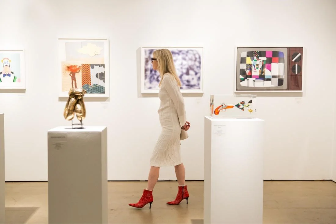 Installation view of Art+Culture Projects's booth at EXPO Chicago, 2017. Courtesy of EXPO Chicago.