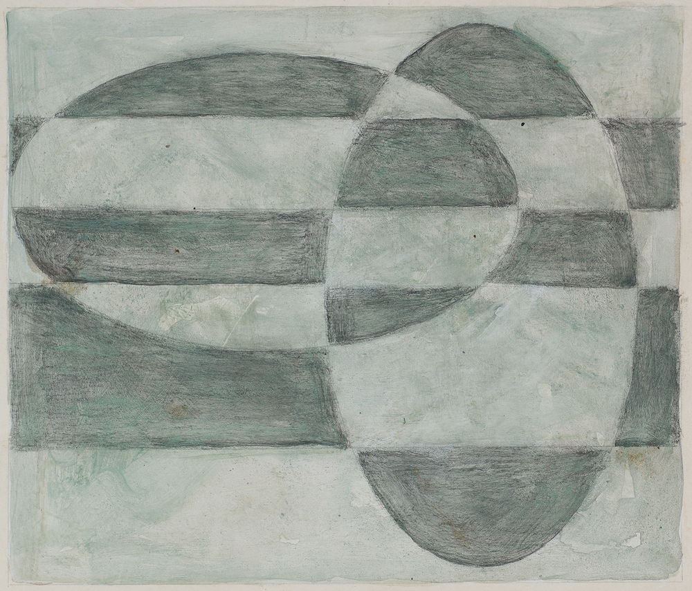  Peter Young,  #23 - 1989 , 1989, acrylic on paper 12 3/8 x 15 inches (31 x 38.1 cm) 