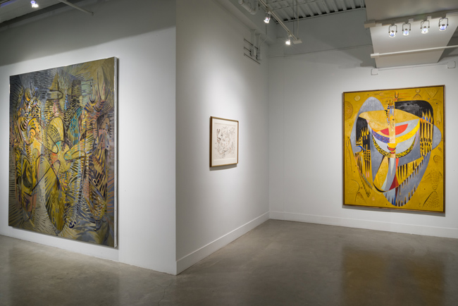 Wolfgang Paalen: Philosopher of the Possible, installation view, Gallery Wendi Norris, San Francisco, CA, February 6 – March 29, 2014