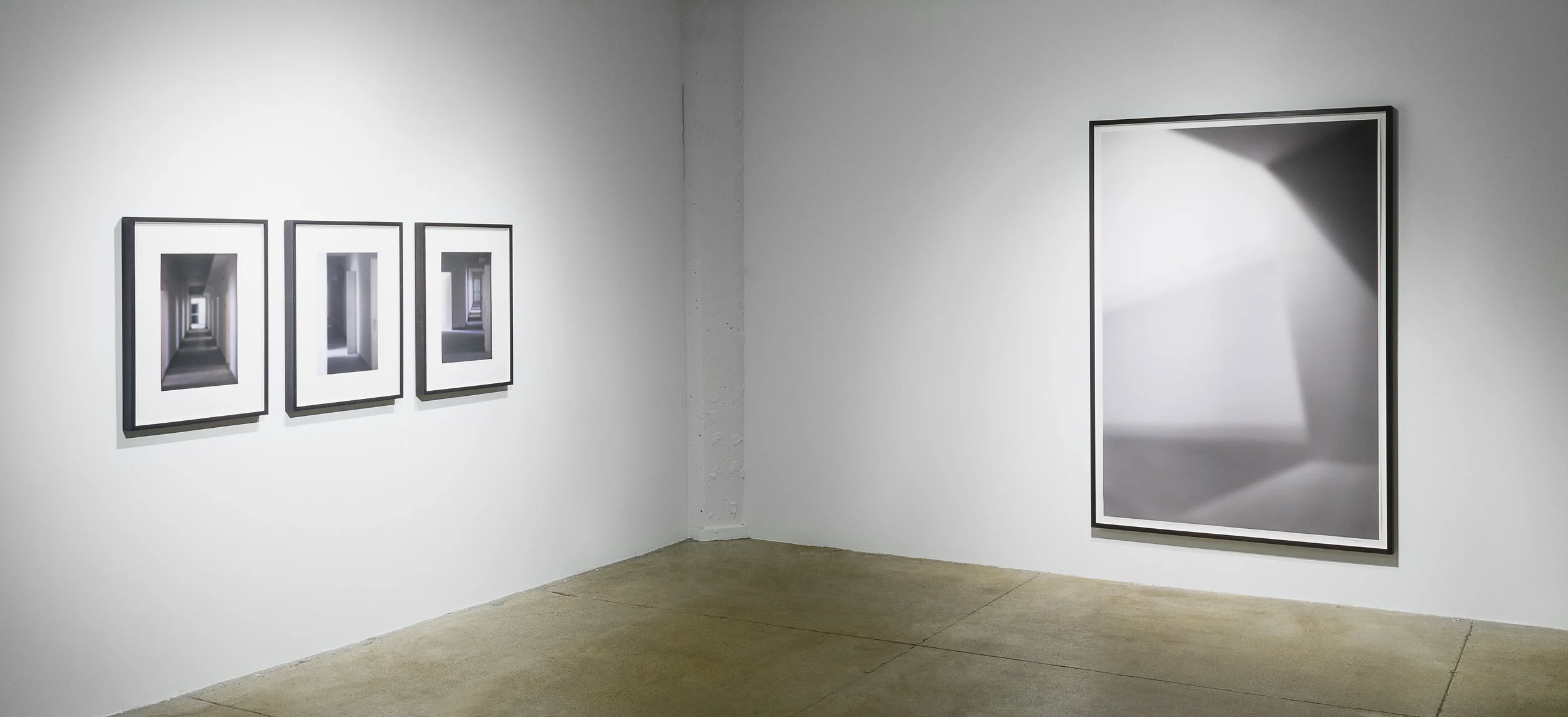 Eva Schlegel: Subverting Solidity, installation view, Gallery Wendi Norris, San Francisco, CA, January 18 — March 18, 2017, photography: Hewitt Photography