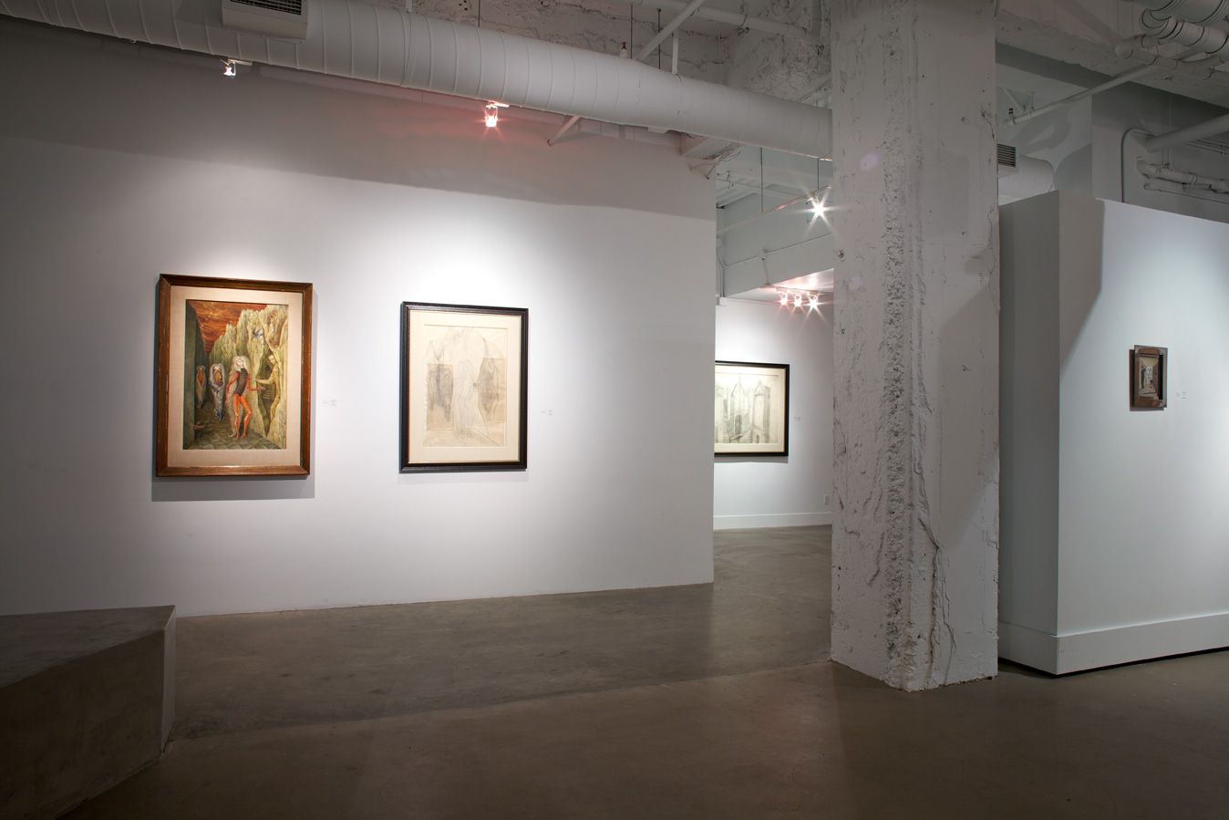 Remedios Varo: Indelible Fables, installation view, Gallery Wendi Norris, San Francisco, CA, January 7 – February 26, 2012