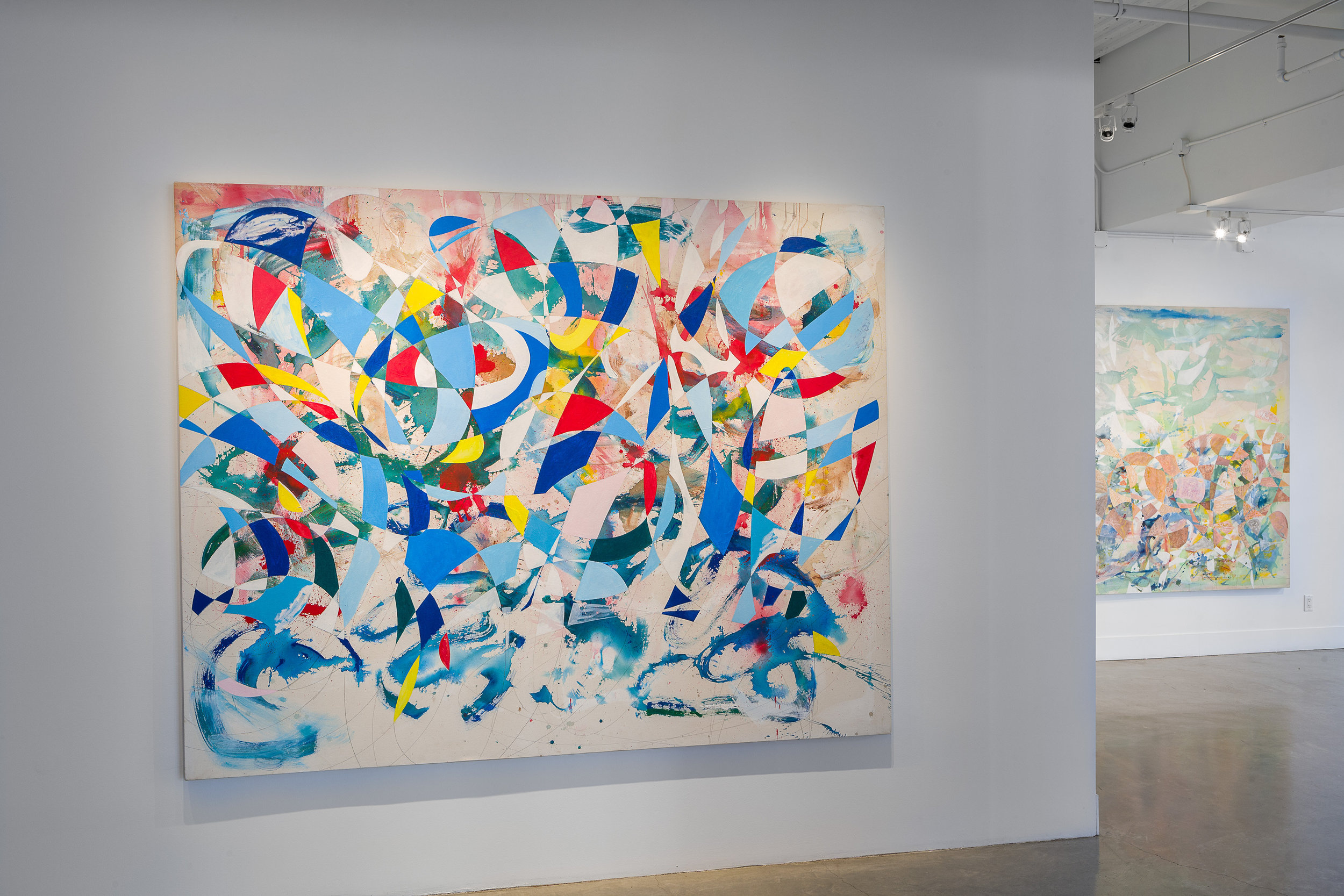   Peter Young: Ellipse Paintings , installation View, Gallery Wendi Norris, San Francisco, CA, September 8 – November 4, 2016, Photography: Byan Hewitt 