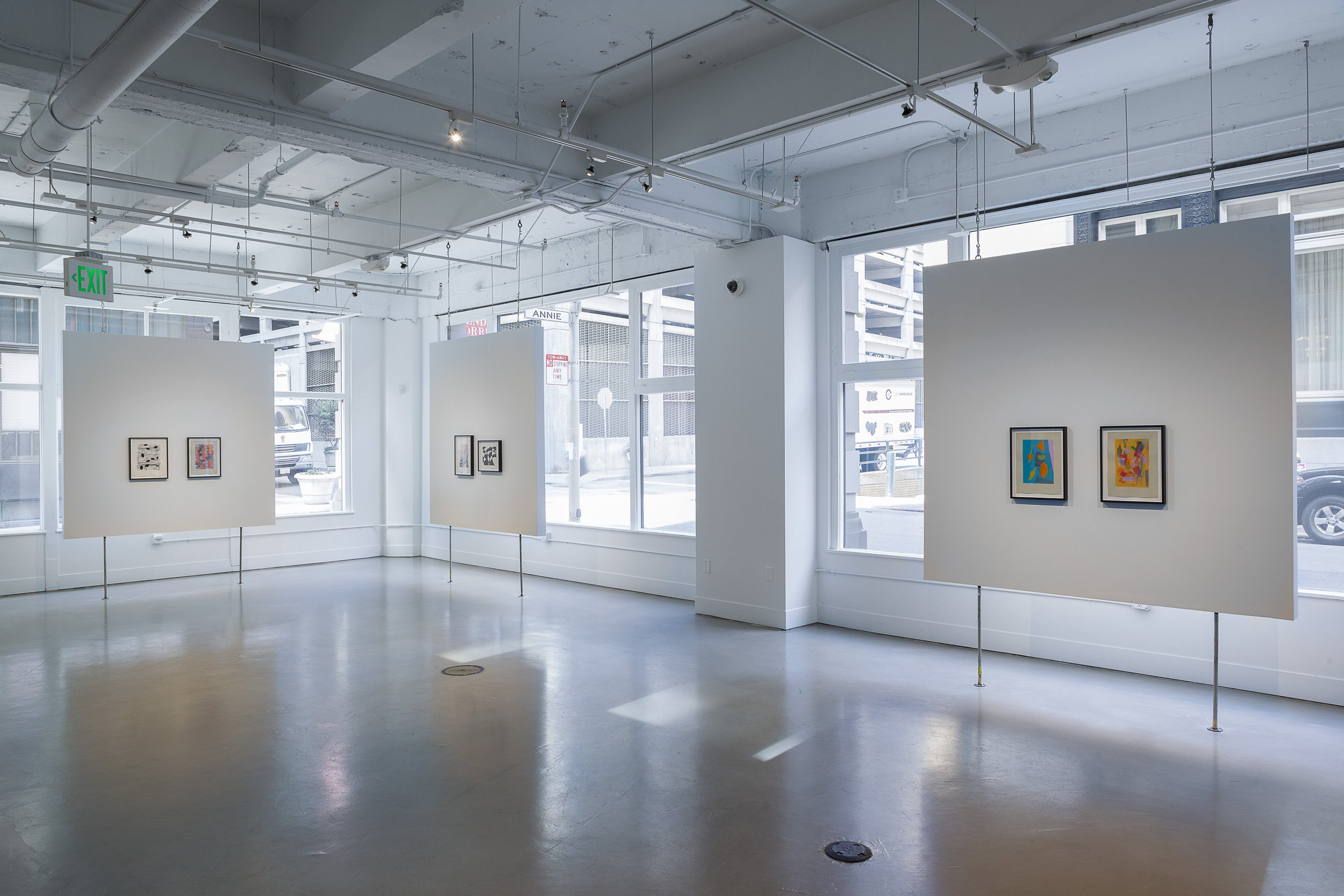   Peter Young: Ellipse Paintings , installation View, Gallery Wendi Norris, San Francisco, CA, September 8 – November 4, 2016, Photography: Byan Hewitt 