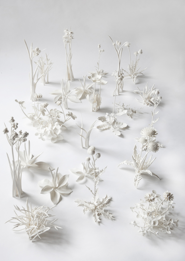  Tania Kitchell,    Occupy White,  2012, ABS Plastic, 38 x 56 x 15 inches (96.5 x 142.25 x 38 cm) 