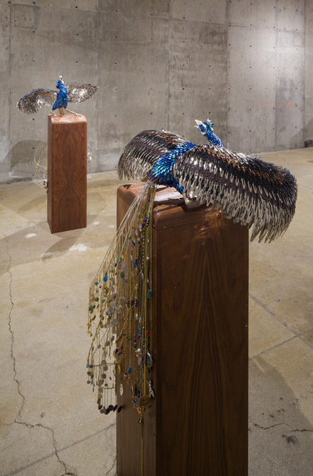   Laurel Roth: Flight of the Dodo,  installation view, Gallery Wendi Norris, San Francisco, CA, September 5 – October 26, 2013 