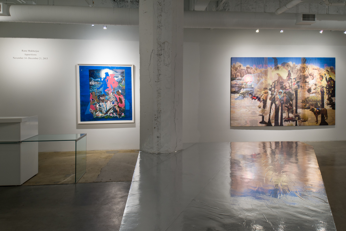   Ranu Mukherjee: Apparitions,  installation view, Gallery Wendi Norris, San Francisco, CA, November 15 – December 21, 2013, Photographer: JKA Photography 