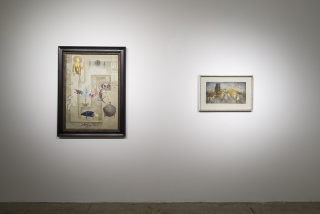   Leonora Carrington: The Celtic Surrealist,  installation view, Gallery Wendi Norris, San Francisco, CA, April 3 — May 31, 2014 