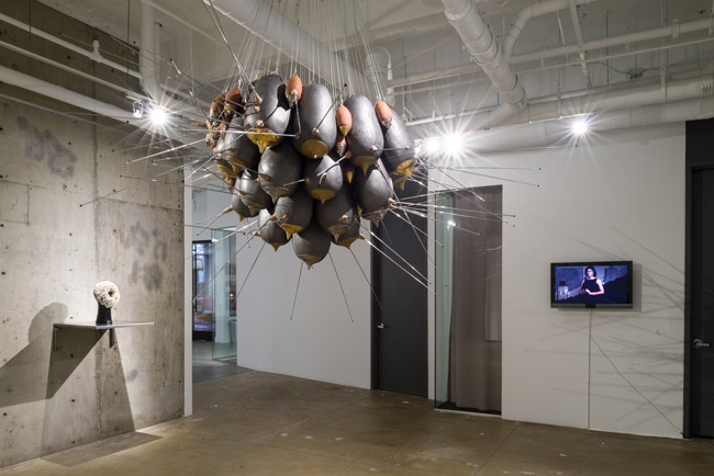 Simone Leigh: Code Switch , installation view, Gallery Wendi Norris, San Francisco, CA, February 6 — March 29, 2014