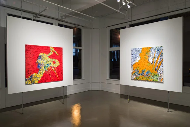 Sean Cordeiro & Claire Healy: Architects of Destruction, installation view, Gallery Wendi Norris, San Francisco, CA, September 4 — November 1, 2014, Photographer: JKA Photography