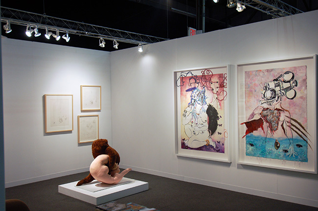   The Armory Show 2013,  installation view, Pier 92 &amp; 94, Twelfth Avenue at 55th Street, New York City, Booth 912, March 7 – 10, 2013 