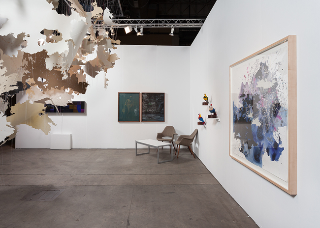   EXPO Chicago 2015 , installation view, Navy Pier, Chicago, IL, Booth 642, September 17 - 20, 2015 