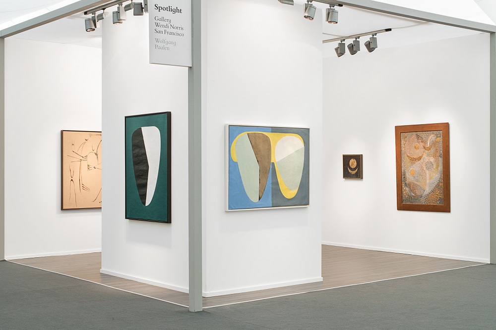   Frieze Masters 2016 , installation view,  Wolfgang Paalen and Abstract Spiritualism,  Regents Park, Gloucester Green, London, Booth G12, October 6 - 9, 2016, photographer: Charlie Littlewood 