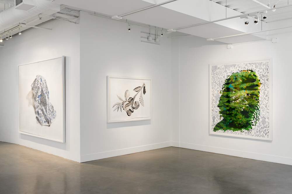   Firelei Báez: Trust Memory Over History,  installation view, Gallery Wendi Norris, San Francisco, CA, January 27 — March 5, 2016, photography: John Janca 