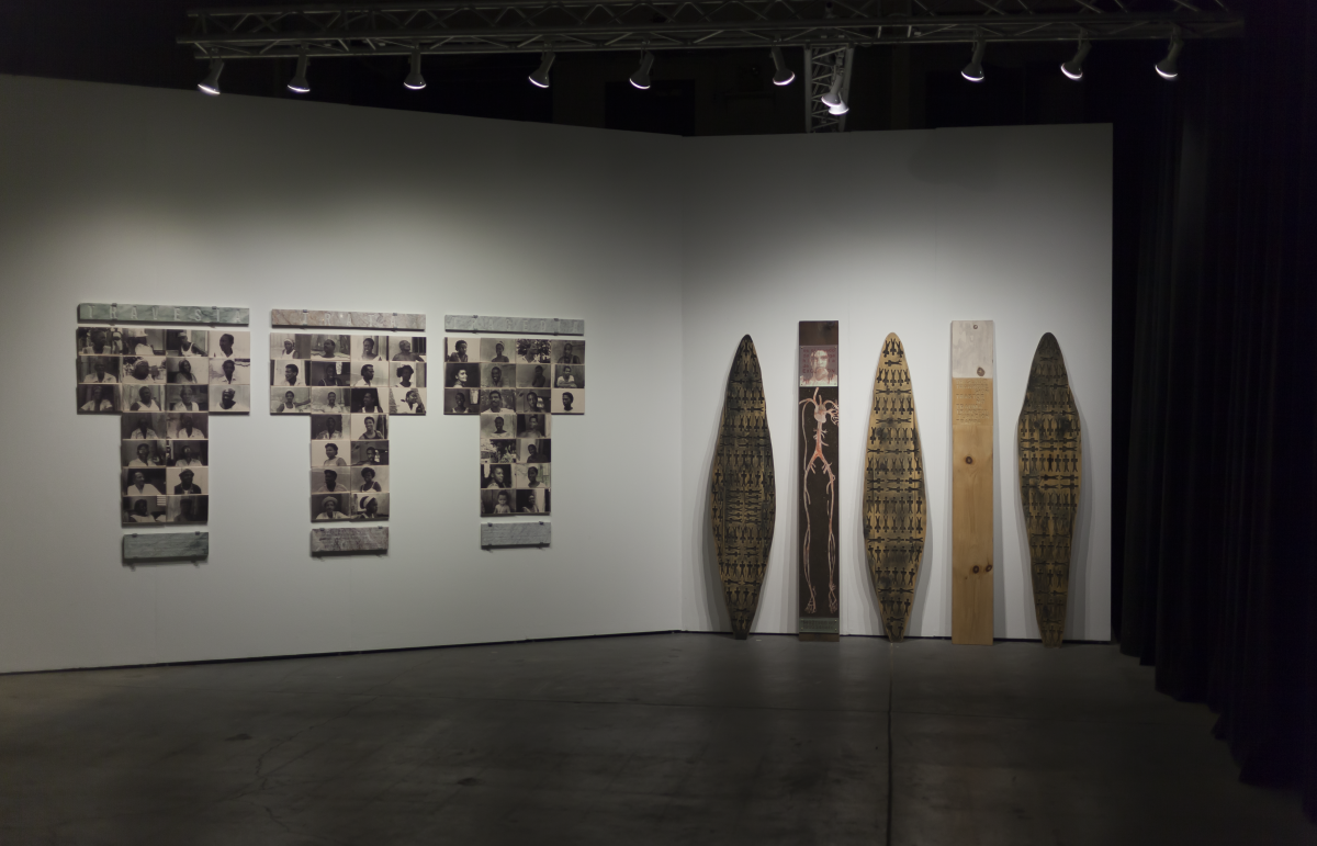   María Magdalena Campos-Pons: If I Were A Poet,  installation view, Gallery Wendi Norris Offsite, 649 Mason Street, San Francisco, CA, January 11 - 28, 2018, photography: Maciek Janicki 