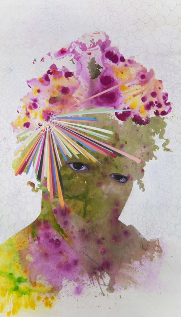 Firelei Báez, To see beyond it and to access the places that we know lie outside its walls (2015). Image courtesy of the artist and Gallery Wendi Norris.